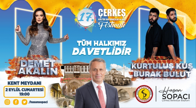 17. KÜLTÜR HAYVANCILIK VE BAL FESTİVALİNE DAVET