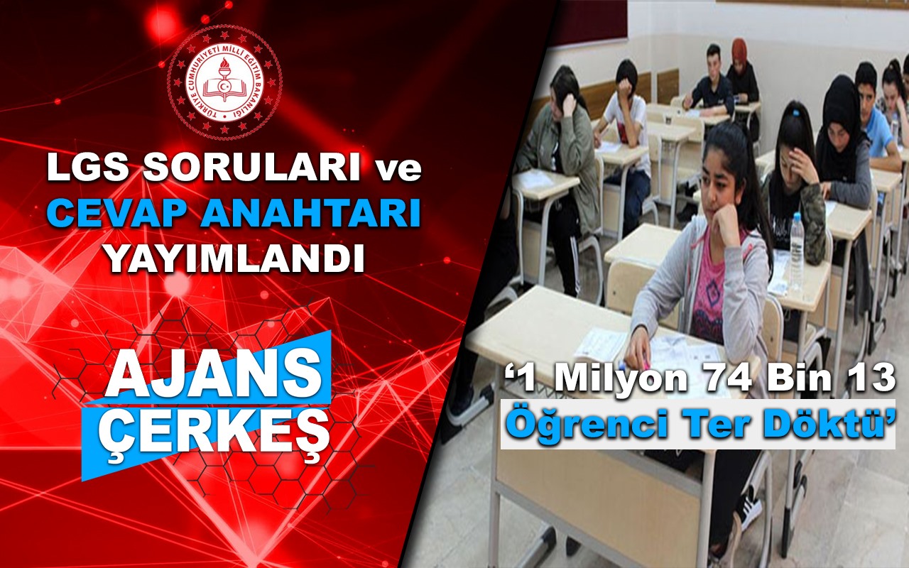 2019 LGS Kitapçığı ve Cevap Anahtarı Yayımlandı