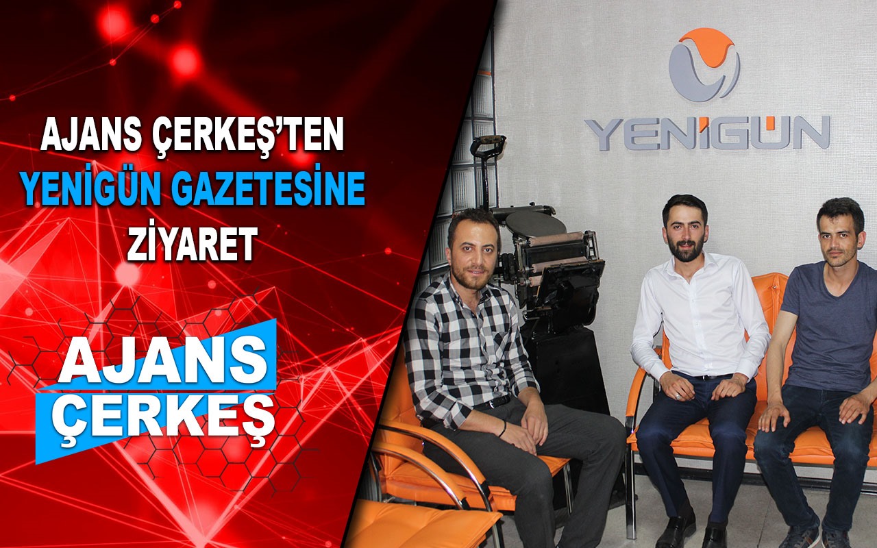 Ajans Çerkeş’ten Yenigün Gazetesi Ailesine Ziyaret