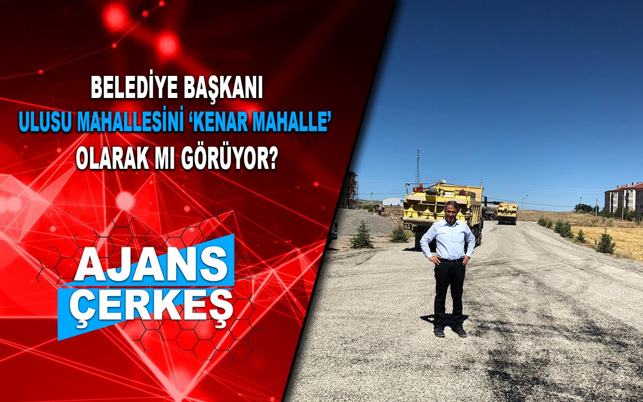 Belediye Tarafından Cadde ve Sokaklara Atılan Statik Asfalt Ulusu Mahallesini Es Geçti