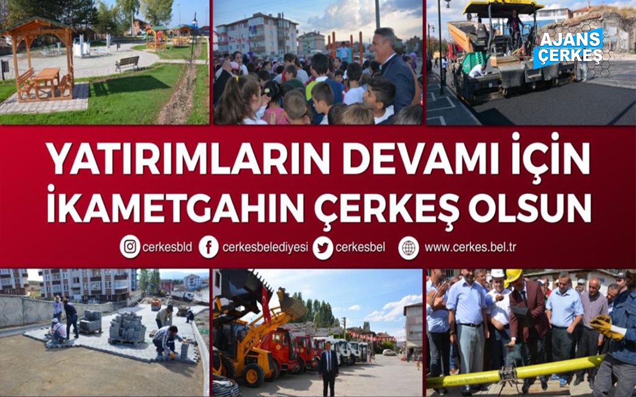 Çerkeş'in Geleceği İçin İkametgahınız Çerkeş Olsun