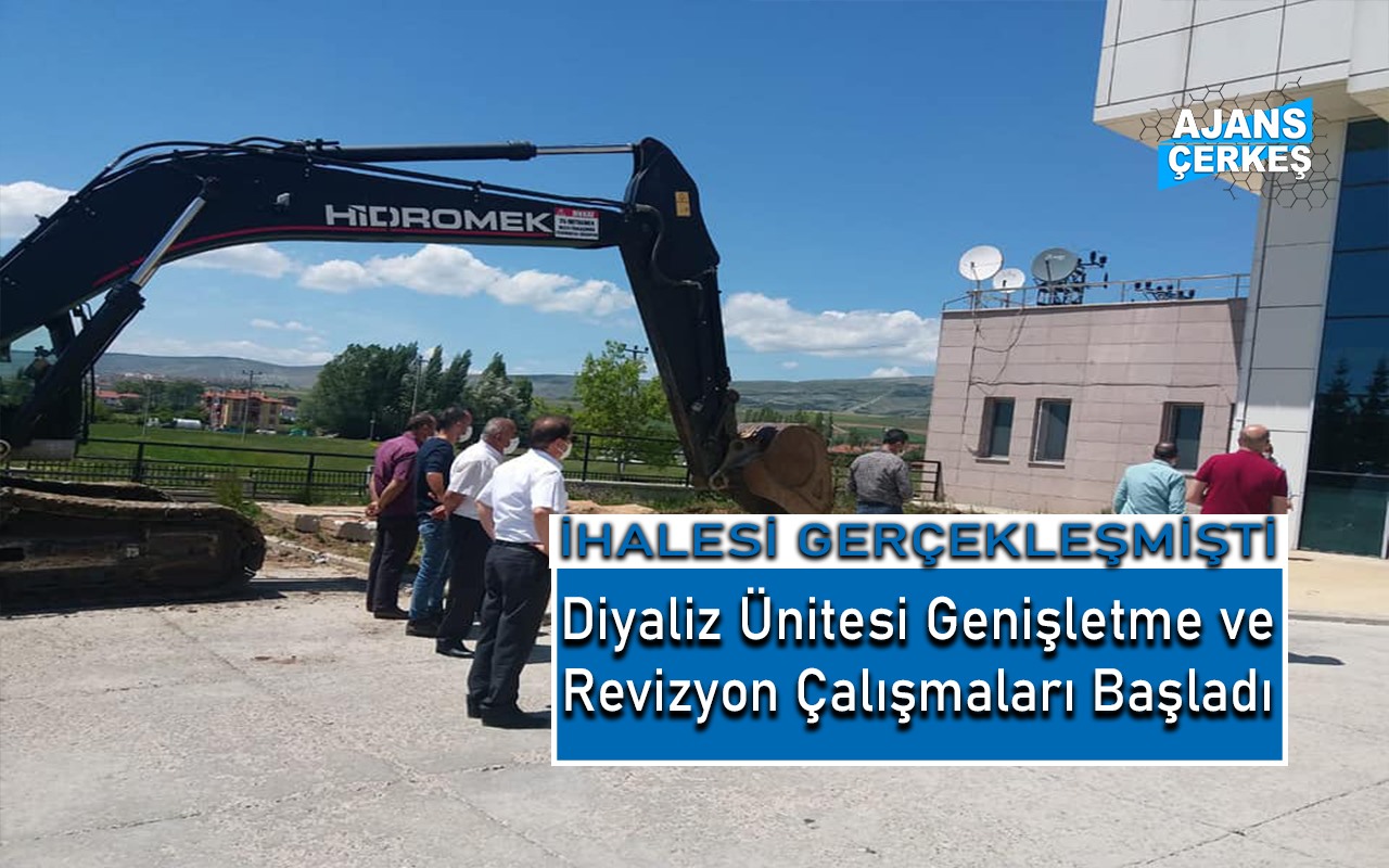 Diyaliz Merkezi Genişletme Çalışmaları Başladı