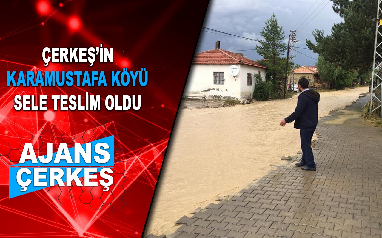 Köyde Son 50 Yılın En Büyük Seli Meydana Geldi