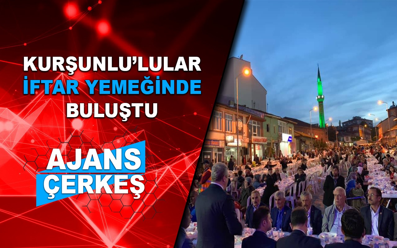 Kurşunlu Belediyesinden Anlamlı İftar Yemeği