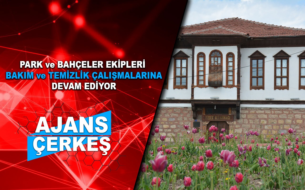 Park ve Bahçeler Yabani Otlardan Temizleniyor