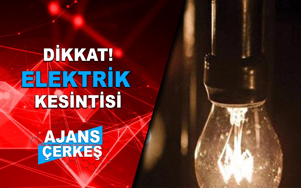 Planlı Elektrik Kesintisi